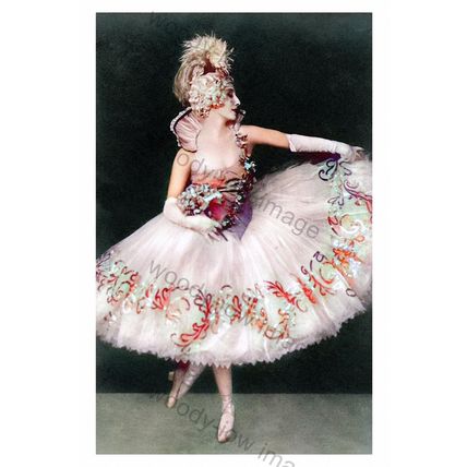 COL0809 - Russian Prima Ballerina - Anna Pavlova - print 6x4
