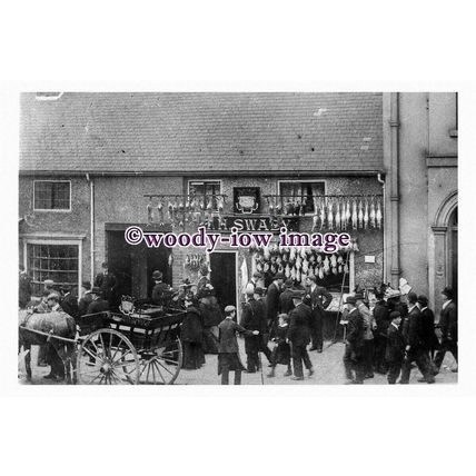 pu1386 - Swaby Fish & Game Dealer , High St , Doncaster , Yorks - print 6x4