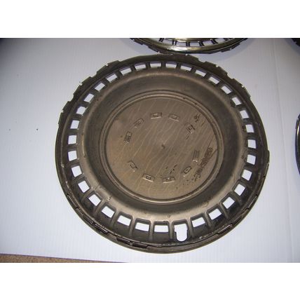 1972 DODGE DART HUBCAPS WHEELCOVERS OEM SET OF 4 14" 1973 1974 1975 1976