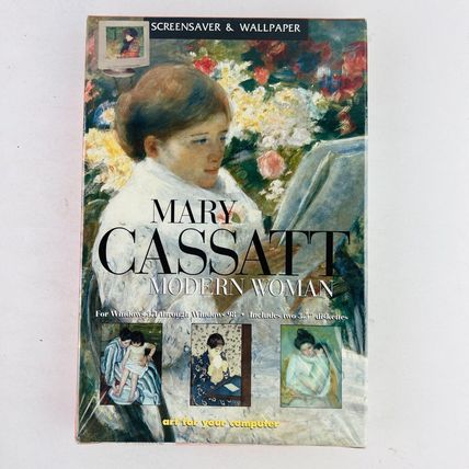 Mary Cassatt Modern Woman Screen Saver & Wallpaper PC Software NEW SEALED