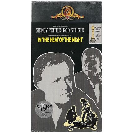VHS - In The Heat Of The Night (1967) *Sidney Poitier / Lee Grant / Sealed