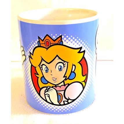 Super Mario Bros Coffee Mug Frankford Candy Mario, Luigi & Peach Nintendo 2022