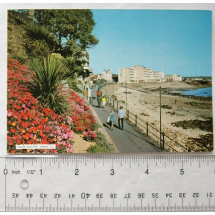 old postcard Havre Des Pas, Jersey