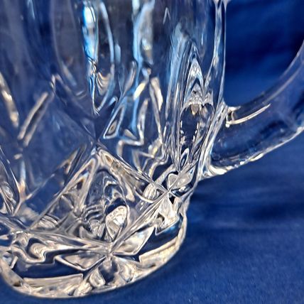 Vintage Gorham Crystal LADY ANNE Glass CREAMER Milk Jar Cup Mug 3 1/8"