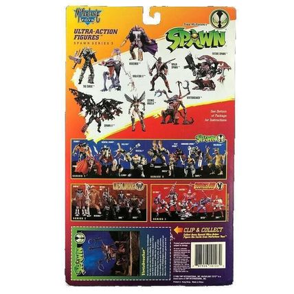 Spawn Series 3 Vertebreaker (Red) Action Figure (Distressed Packaging) - NEW ,#G