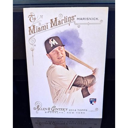 JAKE MARISNICK 2014 TOPPS ALLEN GINTER ROOKIE BASEBALL CARD #244
