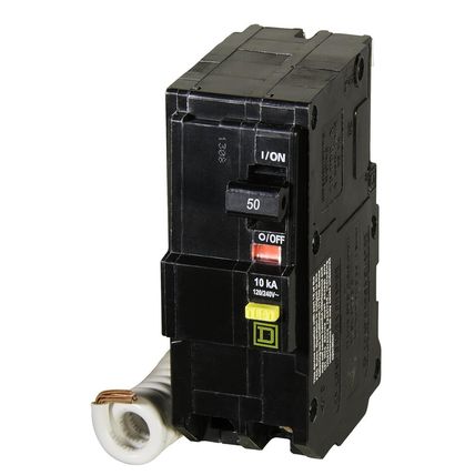 Square D - QO250GFICP QO 50-Amp Two-Pole GFCI Breaker