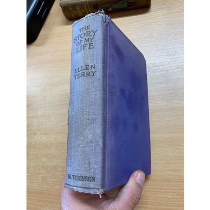 1918 ELLEN TERRY "THE STORY OF MY LIFE" ACTRESS ILLUSTRATED HARDBACK BOOK (P4)