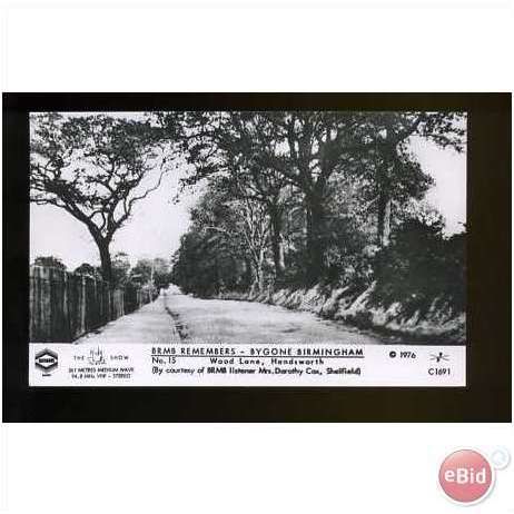 Warwickshire HANDSWORTH Wood Lane Postcard by BRMB (C1691)