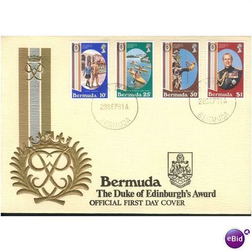 Bermuda FDC 1981 - SG 439-442 - The Duke Of Edinburgh's Award