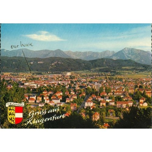 Austria PC 1978 - Klagenfurt - mit Karawanken - Koschutta 2135 m - 1/212