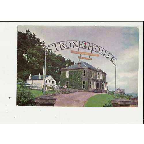 Argyllshire STRONE HOUSE Showrooms & Tearoom Postcard by Thomson (548)