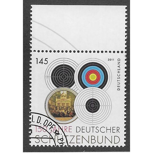 GER 2011 €1.45 '150TH ANN SHOOTING FEDERATION' FINE USED (EBID57-120)