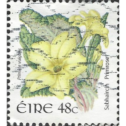 EIRE, FLOWER, Primrose, Primula vulgaris, white 2004, 60c