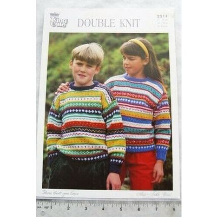 Vintage: King Cole 2311 sweaters DK