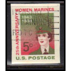 Used UX56 5c Woman Marines Fine Cut Square Z2898
