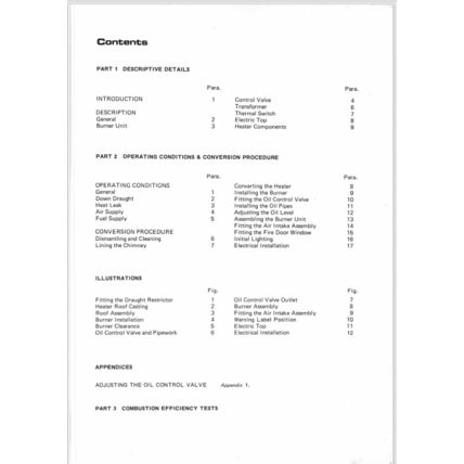 Parkray 77 Series Installation And Servicing Manual 1972 DB283 PDF