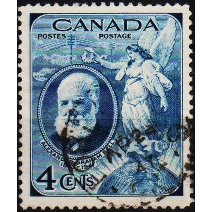 Canada. 1947 4c S.G.408 Used