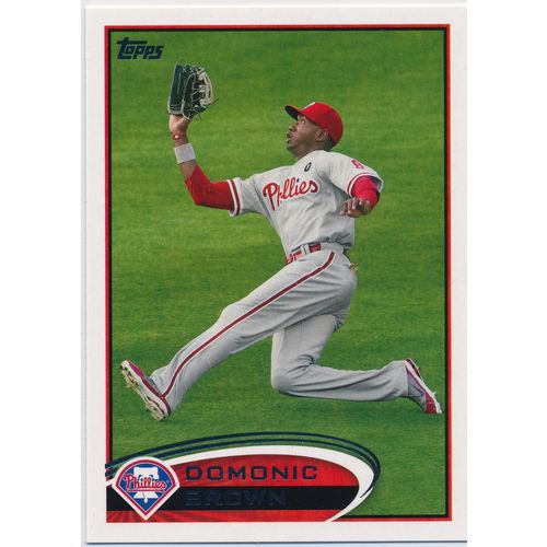 2012 Topps - #98 - Domonic Brown Philadelphia Phillies