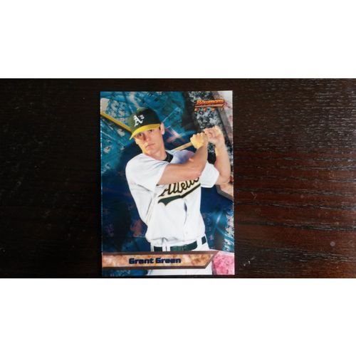 2011 Bowman's Best Prospect Card # BBP02 Grant Green Mint (9) Oakland Athletics
