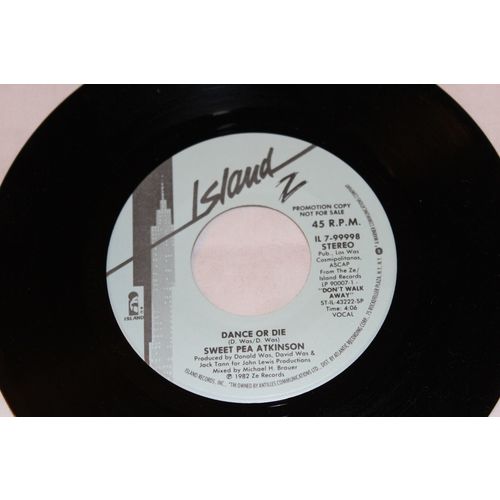 Sweet Pea Atkinson 45 Promo with Original Record Company Sleeve-DANCE OR DIE ST
