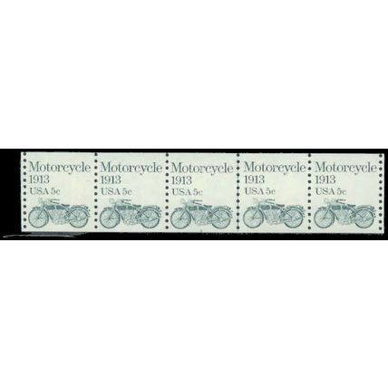 1899 5c Motorcycle Fine MNH Dry Gum PNC 3/5 P0511