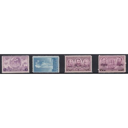 792 3c Farragut-Porter Fine MNH VA0346d
