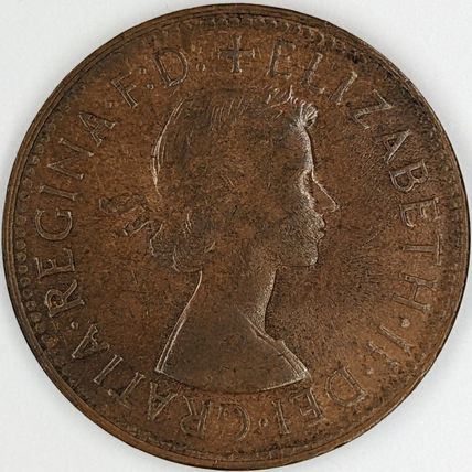 AUSTRALIA 1964 Halfpenny / ½ Penny (P-D)