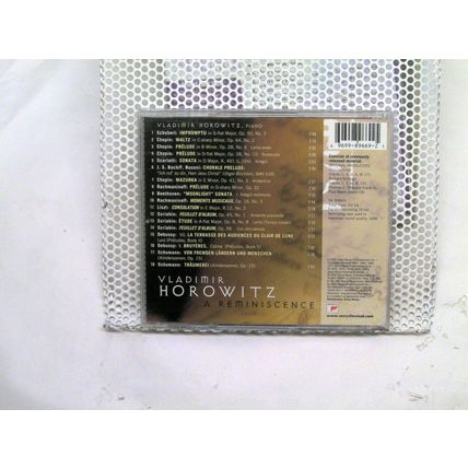 Horowitz: A Reminiscence Vladimir Horowitz Cd