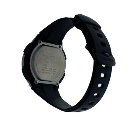 New Casio E-Data Sport Alarm Men Resin Watch W755-1AVDF Wristwatch WR-100 Meter