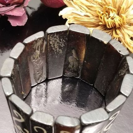Coconut Shell Stretch Bracelet