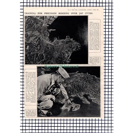 American Bombing Of Japan WW2 War - 1945 Article