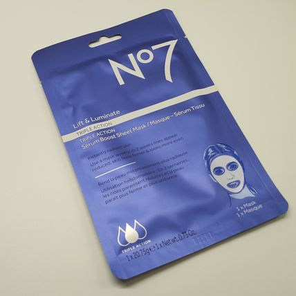 No7 - Lift & Luminate TRIPLE ACTION Serum Boost Sheet Mask - 20.75g