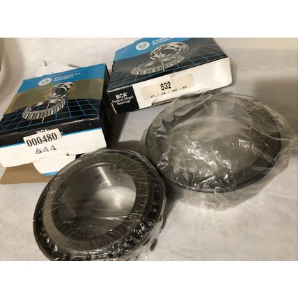 SET FEDERAL MOGAL 644/632 TAPERED ROLLER BEARING CUP & CONE,Bower KS7 644,KM,BQ