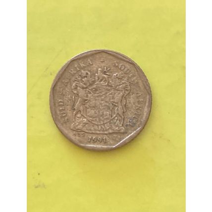 Umlaufmünze Südafrika 10 Cents 1991