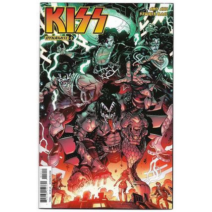KISS #2 (2016) *Dynamite / The Demon / Starchild / Catman / Spaceman / Sci-Fi*