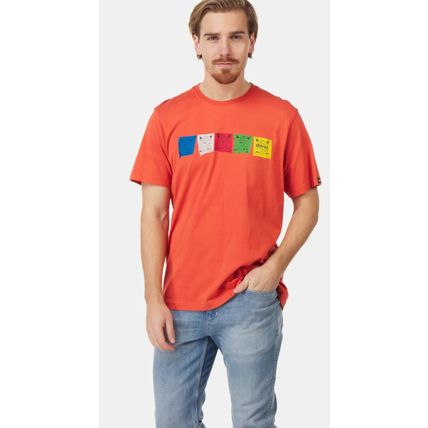 Sherpa Adventure Gear Mens Tarcho Tee Shirt Colour Chilli