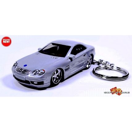 VERY RARE KEYCHAIN SILVER MERCEDES™ SL CLASS SL350/SL500/SL55 GREAT GIFT