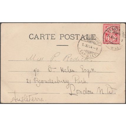 Banque Cantonale Vaudoise, Lausanne, 1904 - Charnaux Frères CPA