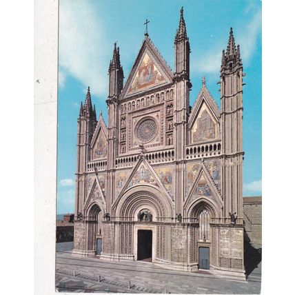 Orvieto Duomo Italy Postcard unused VGC