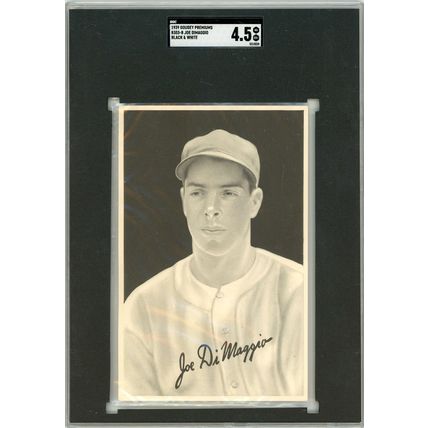 1939 Goudey Premiums Joe Dimaggio #R303-B Black & White SGC 4.5 P1371