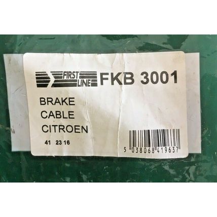 Hand Brake Cable for RELAY BOXER DUCATO LH or RH 06 on detail in ad FKB3001