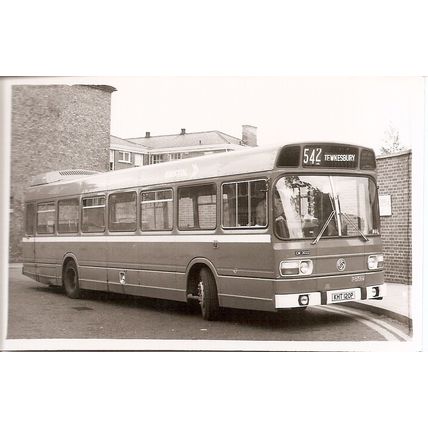 Black & White Photograph of Bristol Omnibus Co. Ltd. - KHT 120P