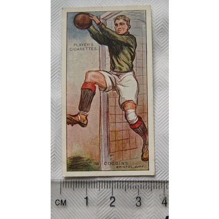 1928 Players Footballers No. 3 W. Coggins, Bristol City