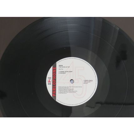 SKIN, THE SKIN UP EP 12" VINYL SINGLE, POSTER SLEEVE