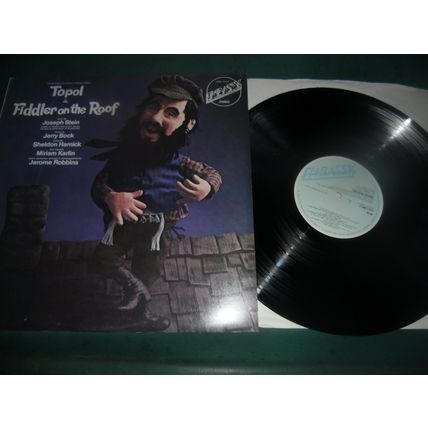 TOPOL LP - FIDDLER ON THE ROOF (ORIGINAL LONDON PRODUCTION)
