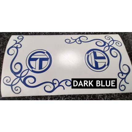 2 X T4 CAMPER DECAL BONNET STRIPES 2 DESIGNS MANY COLOURS