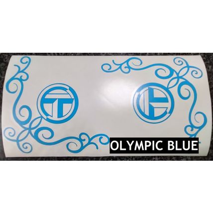 2 X T4 CAMPER DECAL BONNET STRIPES 2 DESIGNS MANY COLOURS