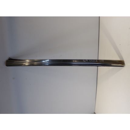 1969 Plymouth Barracuda LH Door Glass Edge Trim OEM
