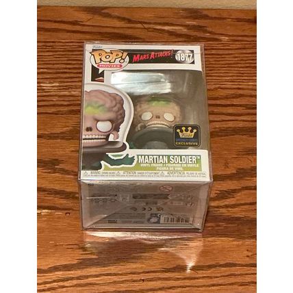 Funko Pop! Mars Attacks! Martian Soldier #1877 Funko Exclusive (Box & Protector)